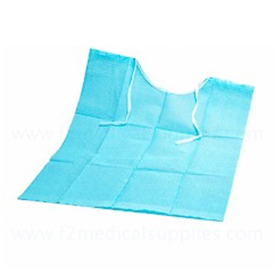 Disposable Bibs 100 Pack with tie back