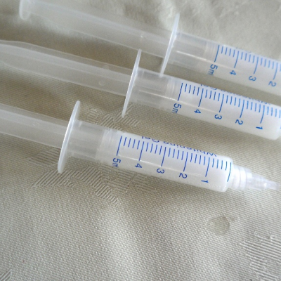 10 PACK  Non-Peroxide Syringe Only  10Ml