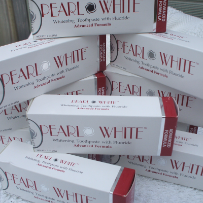 Single large Advanced pearl white paste
