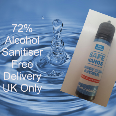 Hand Sanitiser Alcohol 72% Free Shipping